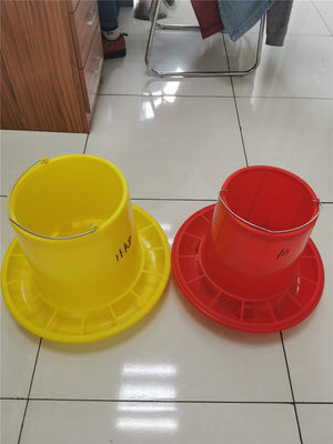 Broiler Duck Quail Bucket Poultry Feeder Drinker
