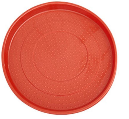 Small Pp 35cm Chick Feeder Tray , Poultry Feeding Tray
