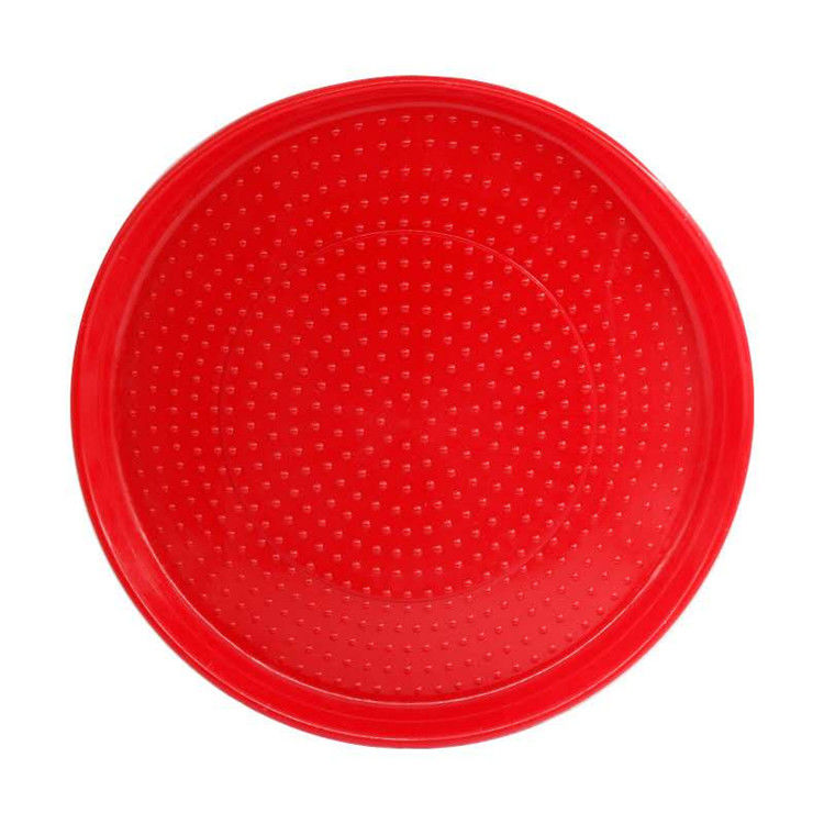 Plastic Baby Chicken Feeder Tray Poultry Chicken Feeding Tray , chick feeder Tray round poultry feeding